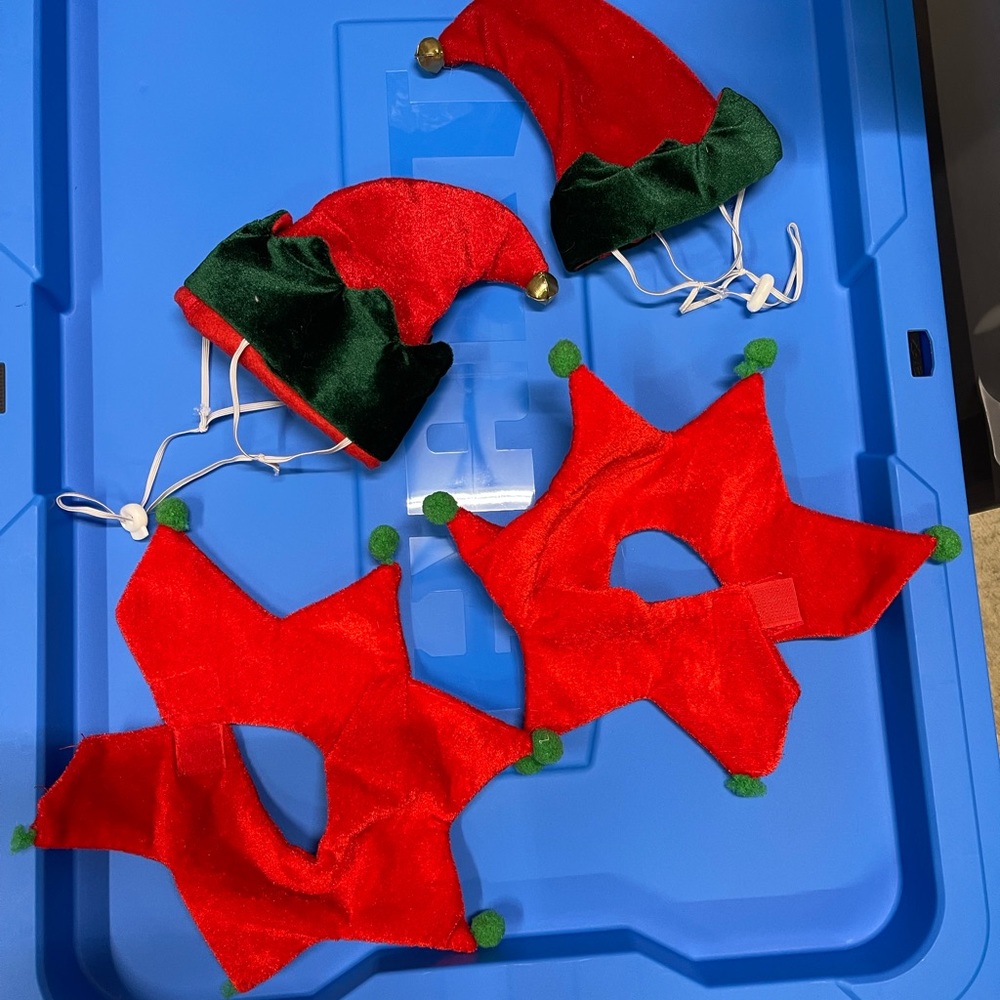 Small dog or cat Christmas outfits